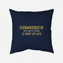 Curmudgeon-None-Removable Cover w Insert-Throw Pillow-kg07