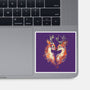 2 Deers In Love-None-Glossy-Sticker-kharmazero