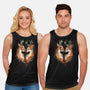 2 Deers In Love-Unisex-Basic-Tank-kharmazero