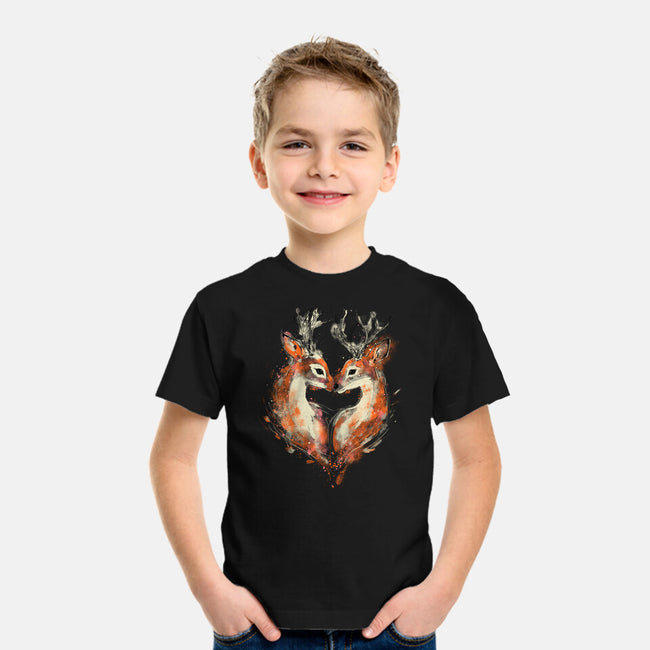 2 Deers In Love-Youth-Basic-Tee-kharmazero