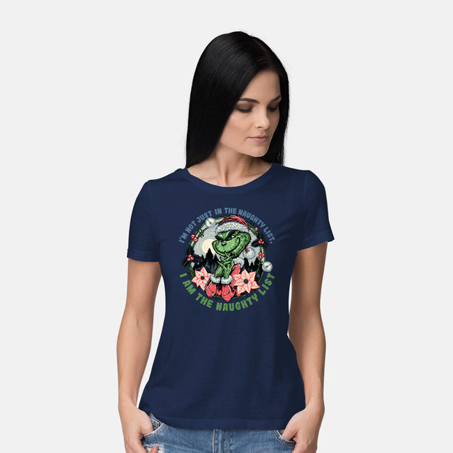 I Am The Naughty List-Womens-Basic-Tee-glitchygorilla