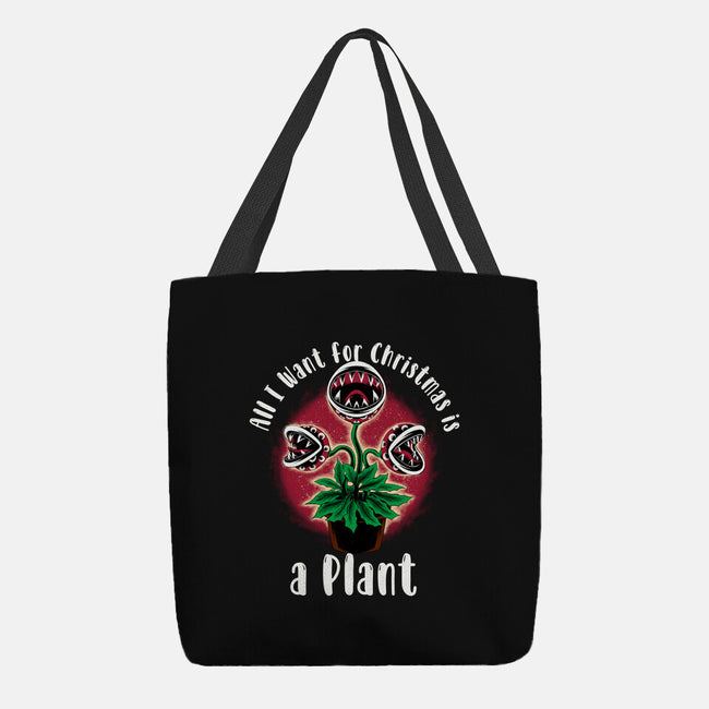 Christmas Plant-None-Basic Tote-Bag-rmatix