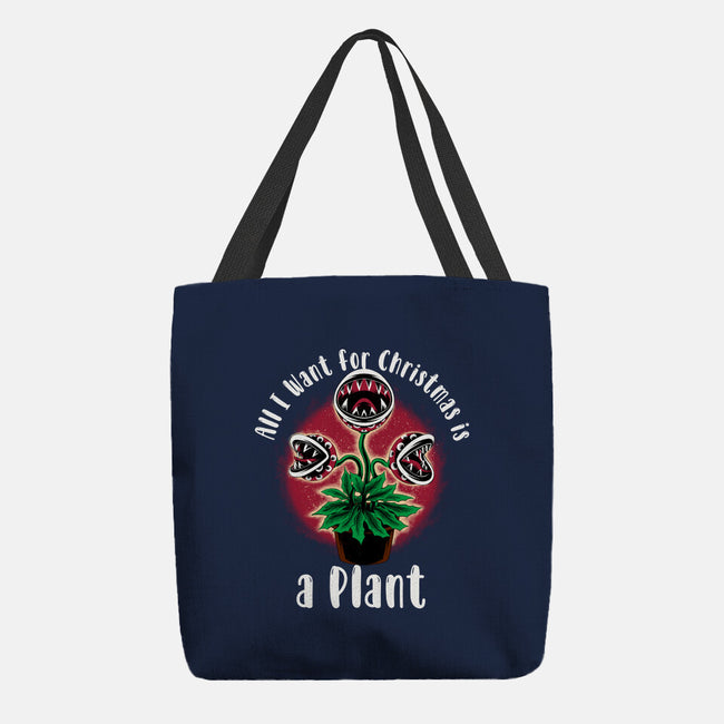 Christmas Plant-None-Basic Tote-Bag-rmatix