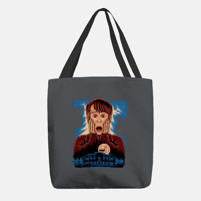 Left Alone-None-Basic Tote-Bag-rmatix