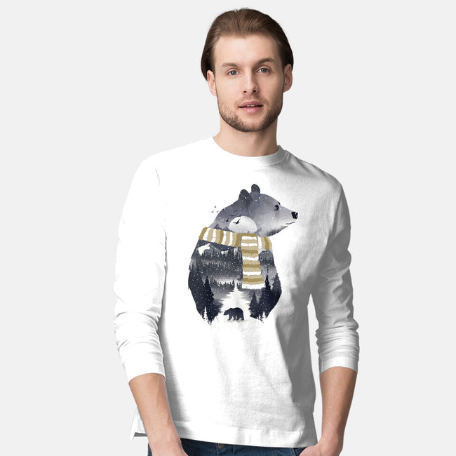 Cold Adventure Awaits-Mens-Long Sleeved-Tee-dandingeroz