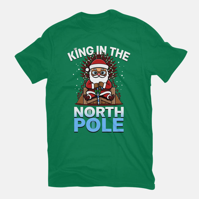 King In The North Pole-Womens-Fitted-Tee-Boggs Nicolas