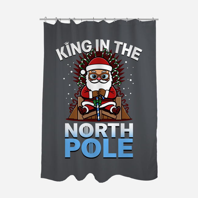 King In The North Pole-None-Polyester-Shower Curtain-Boggs Nicolas