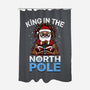 King In The North Pole-None-Polyester-Shower Curtain-Boggs Nicolas