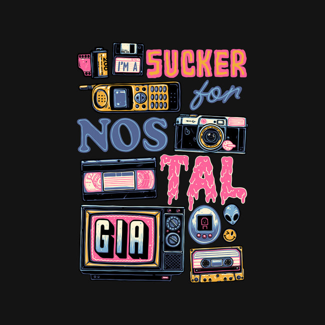 Sucker For Nostalgia-None-Polyester-Shower Curtain-glitchygorilla