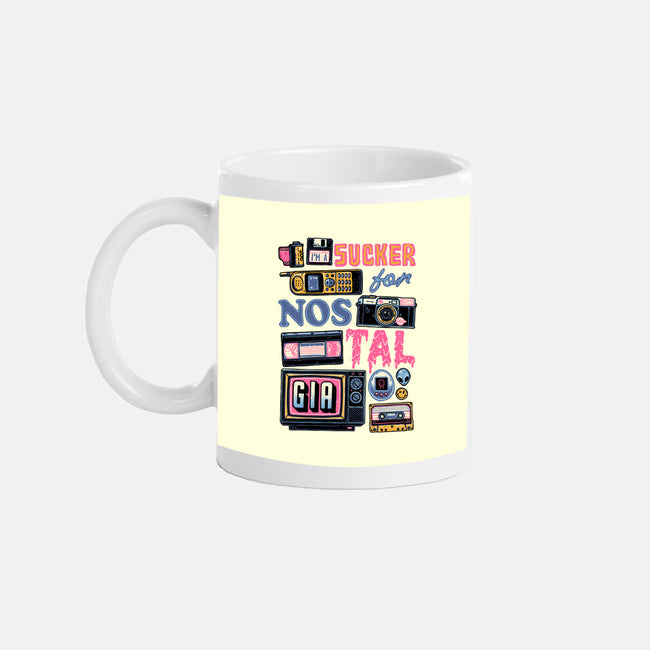 Sucker For Nostalgia-None-Mug-Drinkware-glitchygorilla