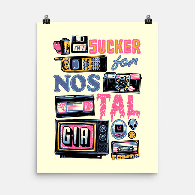 Sucker For Nostalgia-None-Matte-Poster-glitchygorilla