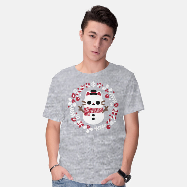 Furosty The Snowcat-Mens-Basic-Tee-NemiMakeit