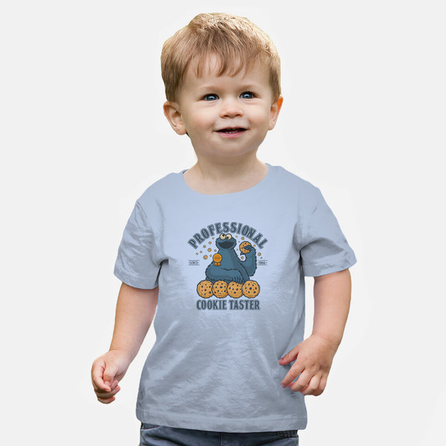 Professional Cookie Taster-Baby-Basic-Tee-erion_designs