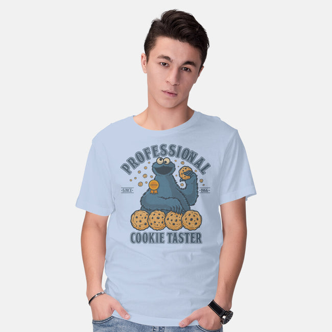 Professional Cookie Taster-Mens-Basic-Tee-erion_designs