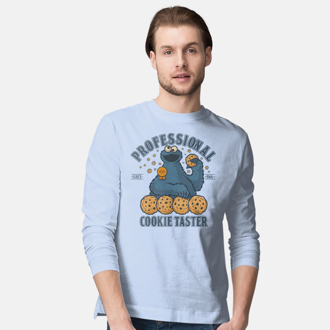 Professional Cookie Taster-Mens-Long Sleeved-Tee-erion_designs