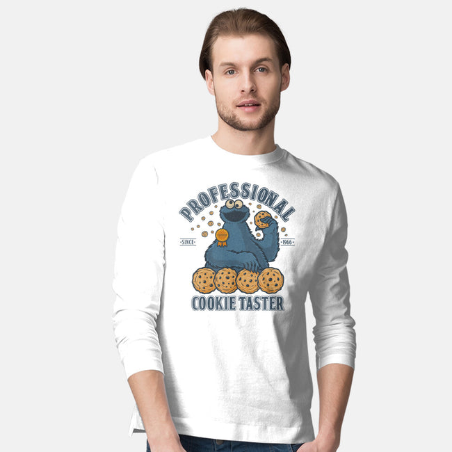 Professional Cookie Taster-Mens-Long Sleeved-Tee-erion_designs