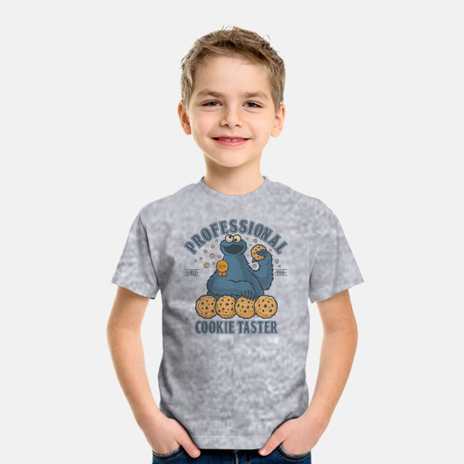 Professional Cookie Taster-Youth-Basic-Tee-erion_designs