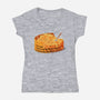 Pasta Colossale-Womens-V-Neck-Tee-erion_designs