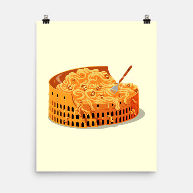 Pasta Colossale-None-Matte-Poster-erion_designs