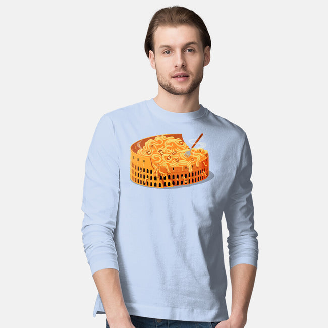 Pasta Colossale-Mens-Long Sleeved-Tee-erion_designs