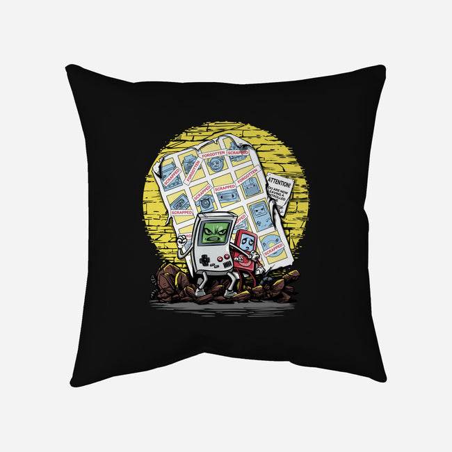 Days Of Tecnology Past-None-Removable Cover w Insert-Throw Pillow-zascanauta