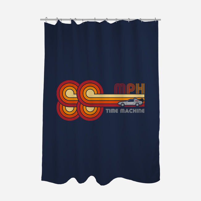 88 MPH-None-Polyester-Shower Curtain-DrMonekers