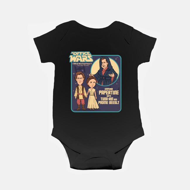 The Office Wars-Baby-Basic-Onesie-P1yu5h