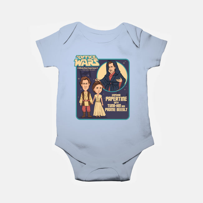 The Office Wars-Baby-Basic-Onesie-P1yu5h