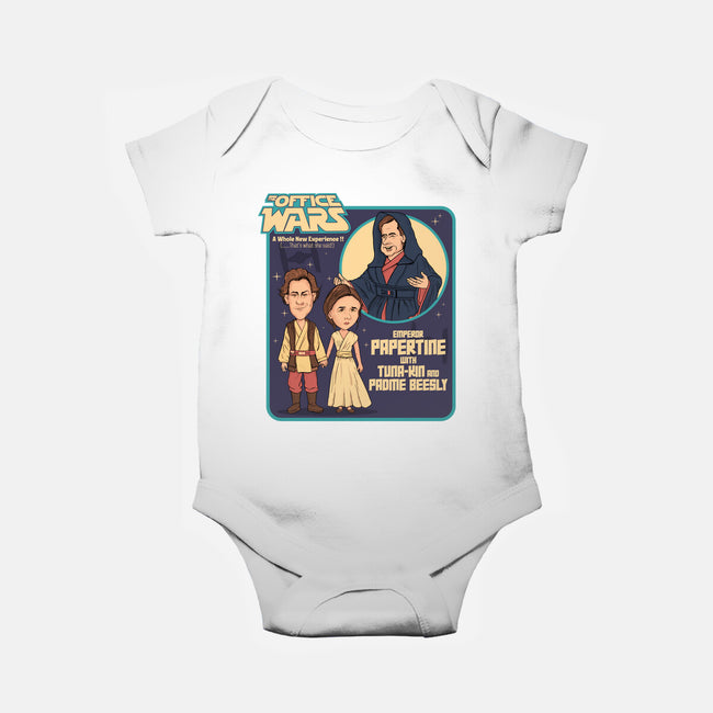 The Office Wars-Baby-Basic-Onesie-P1yu5h