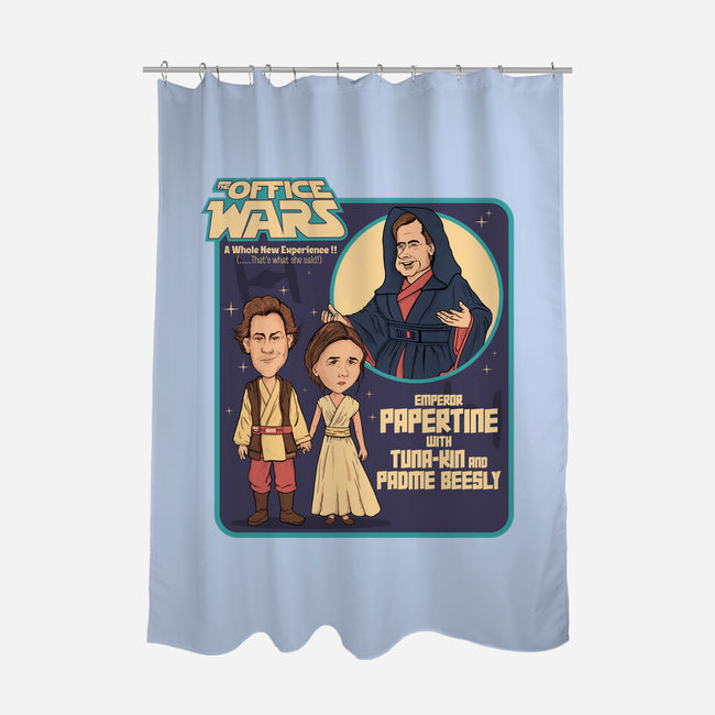 The Office Wars-None-Polyester-Shower Curtain-P1yu5h