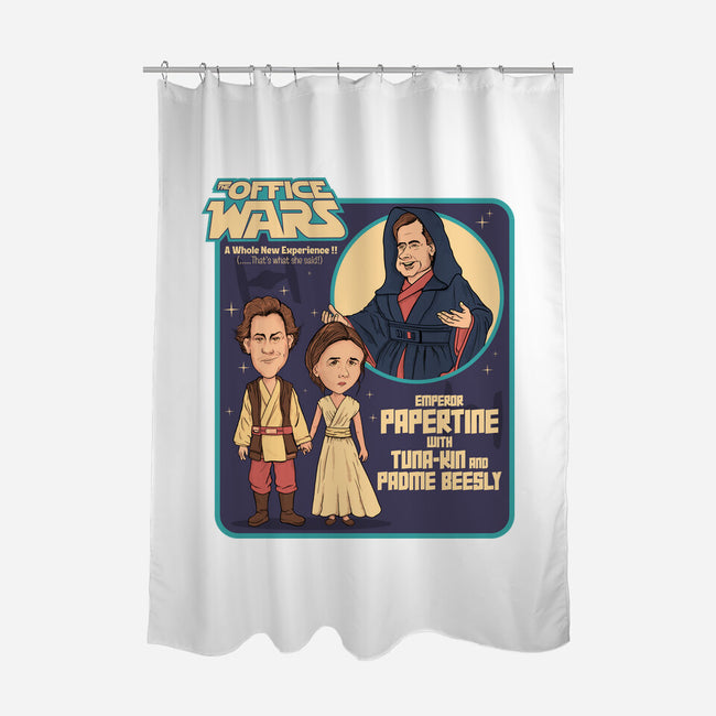 The Office Wars-None-Polyester-Shower Curtain-P1yu5h