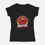 New Year More Chaos-Womens-V-Neck-Tee-Studio Mootant