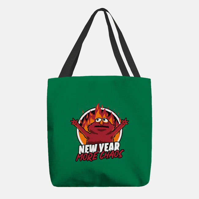 New Year More Chaos-None-Basic Tote-Bag-Studio Mootant