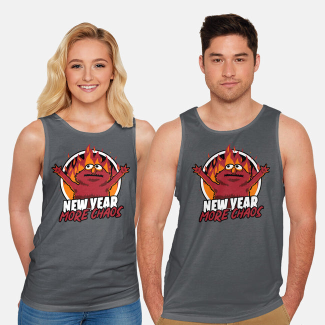 New Year More Chaos-Unisex-Basic-Tank-Studio Mootant