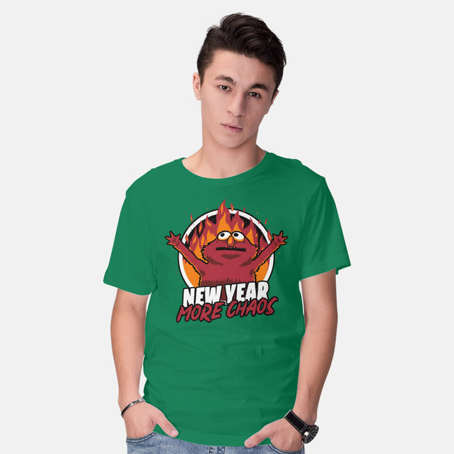 New Year More Chaos-Mens-Basic-Tee-Studio Mootant