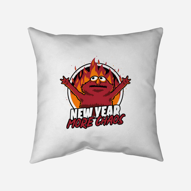 New Year More Chaos-None-Removable Cover w Insert-Throw Pillow-Studio Mootant