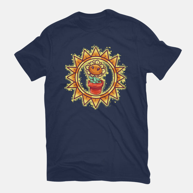 Super Sunflower-Mens-Heavyweight-Tee-nickzzarto