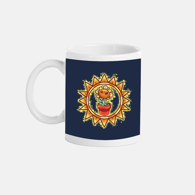 Super Sunflower-None-Mug-Drinkware-nickzzarto