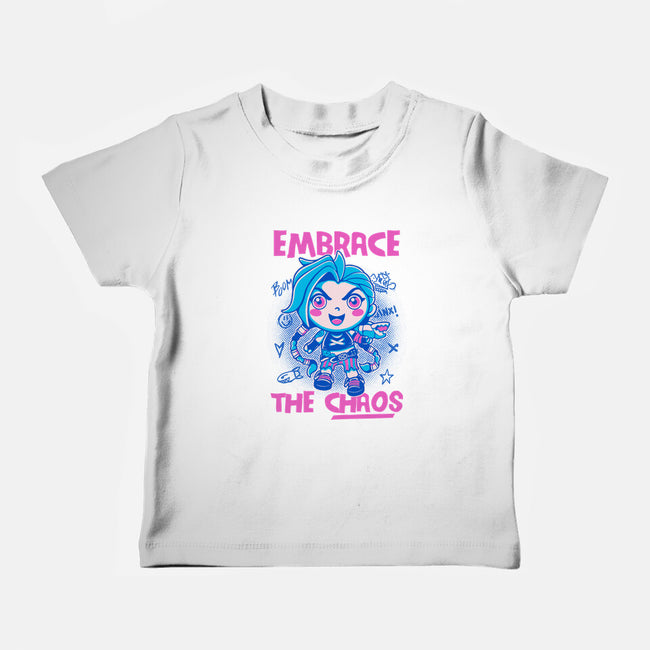 Embrace The Chaos-Baby-Basic-Tee-paulagarcia