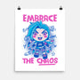 Embrace The Chaos-None-Matte-Poster-paulagarcia