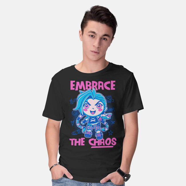 Embrace The Chaos-Mens-Basic-Tee-paulagarcia