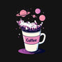 Galactic Coffee-Womens-Off Shoulder-Tee-Jasonza