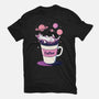 Galactic Coffee-Womens-Fitted-Tee-Jasonza