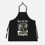 Naughty Krampus Christmas-Unisex-Kitchen-Apron-Studio Mootant