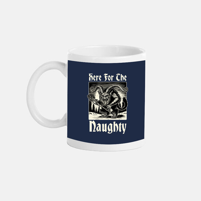 Naughty Krampus Christmas-None-Mug-Drinkware-Studio Mootant