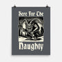 Naughty Krampus Christmas-None-Matte-Poster-Studio Mootant