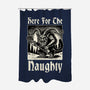 Naughty Krampus Christmas-None-Polyester-Shower Curtain-Studio Mootant