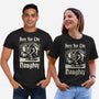 Naughty Krampus Christmas-Unisex-Basic-Tee-Studio Mootant