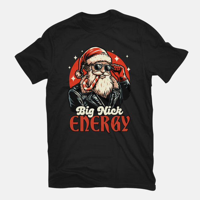 Big Santa Claus Energy-Womens-Basic-Tee-Studio Mootant