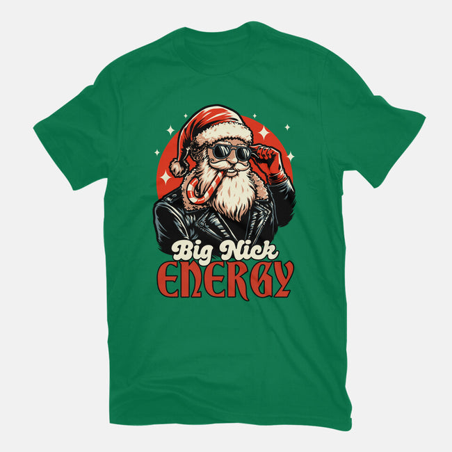 Big Santa Claus Energy-Unisex-Basic-Tee-Studio Mootant